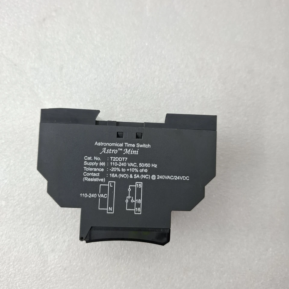 GIC T2DDT7 ASTRONOMICAL TIME SWITCH 110-240VAC 50/60Hz